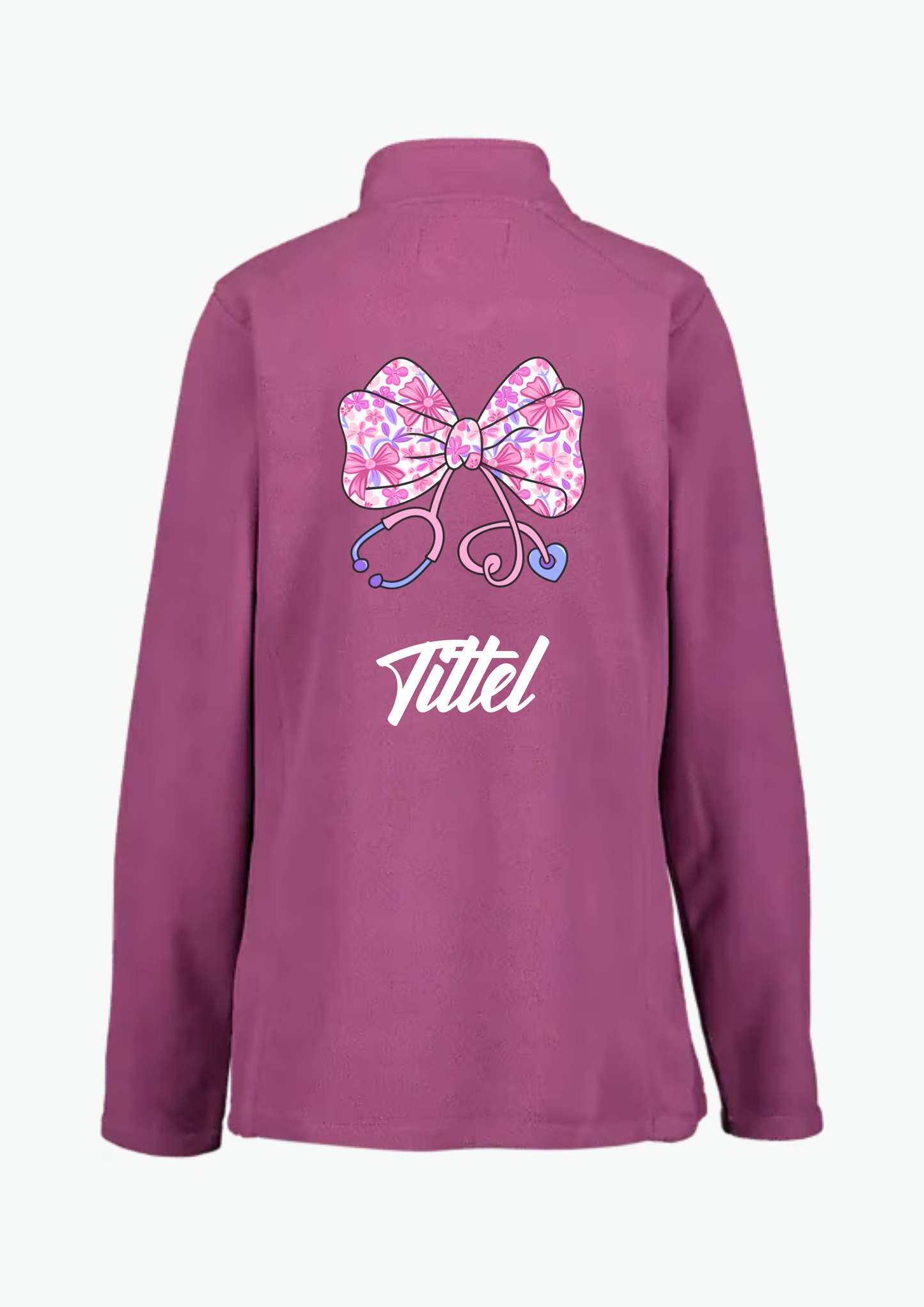 💗 Pink Bow – Fleece