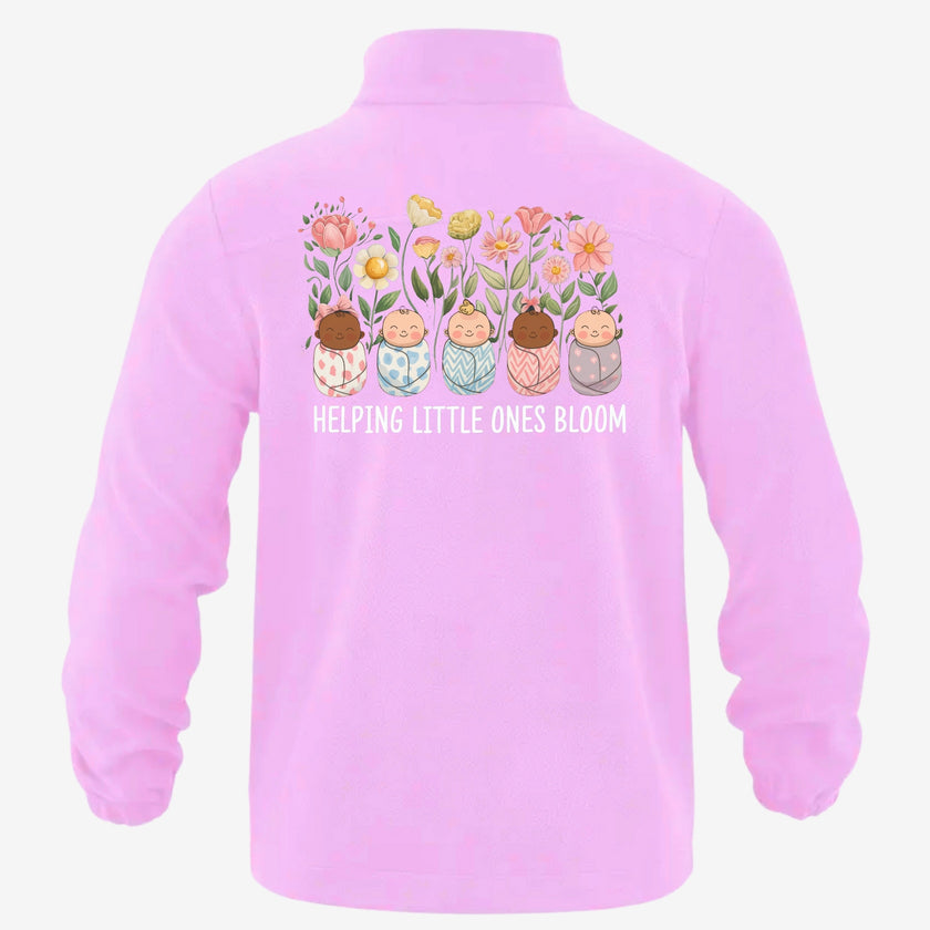 Bloom little one - Fleecejakke