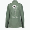 Simple Flower - Fleecejakke med personlig trykk