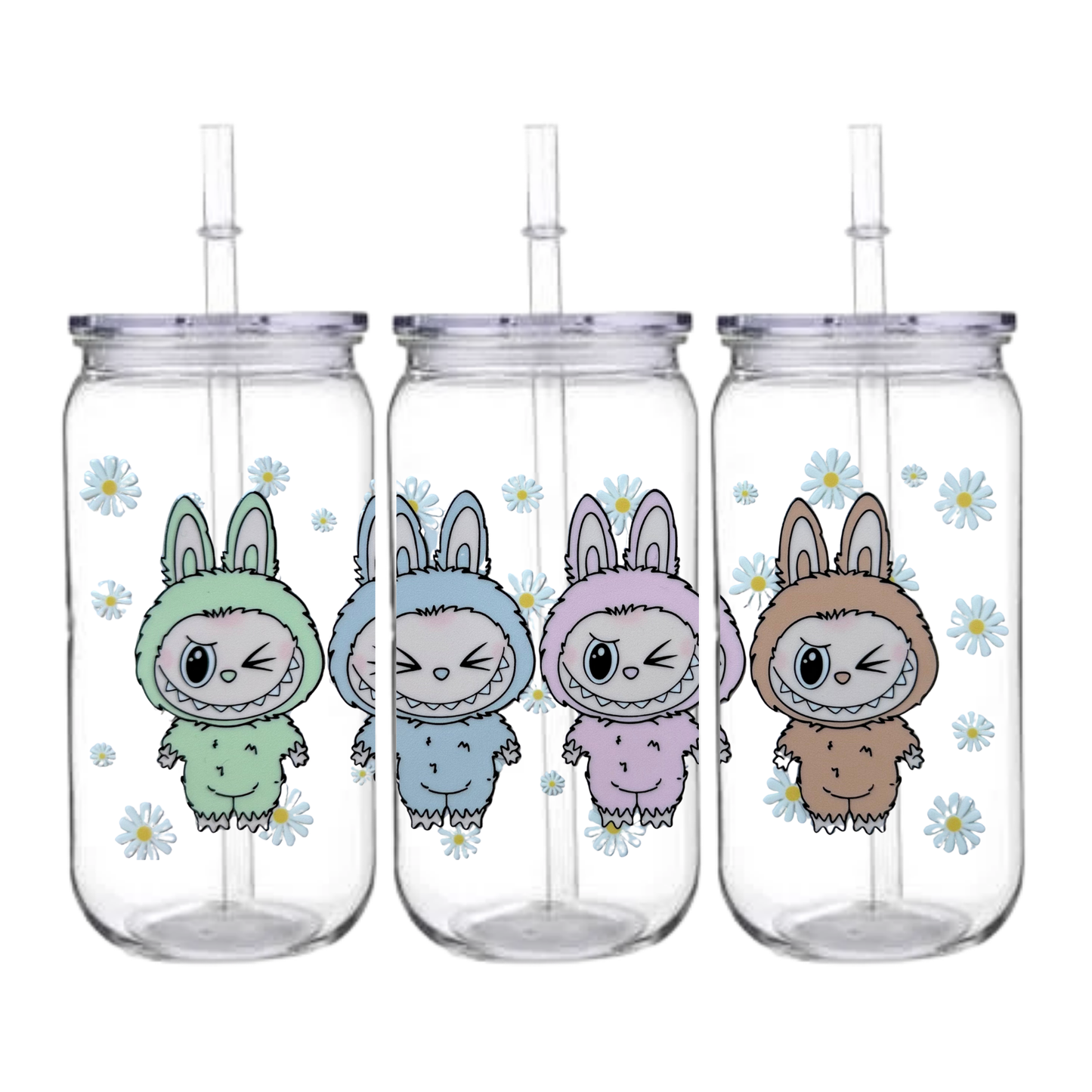 Dancing Labubu - Snowglobe tumbler