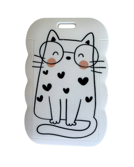 🐱 Heart Cat – Kortholder