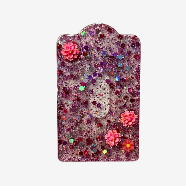 Pink Sparkle - ID-Kortholder