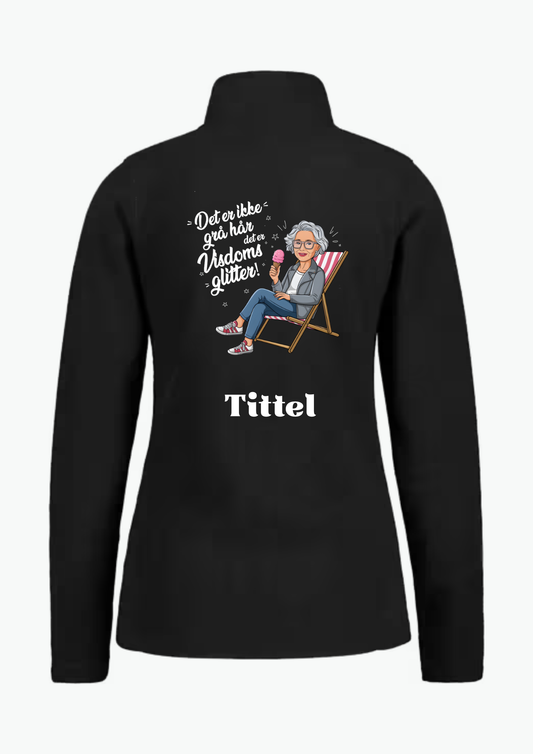 Visdomsglitter - Fleecejakke