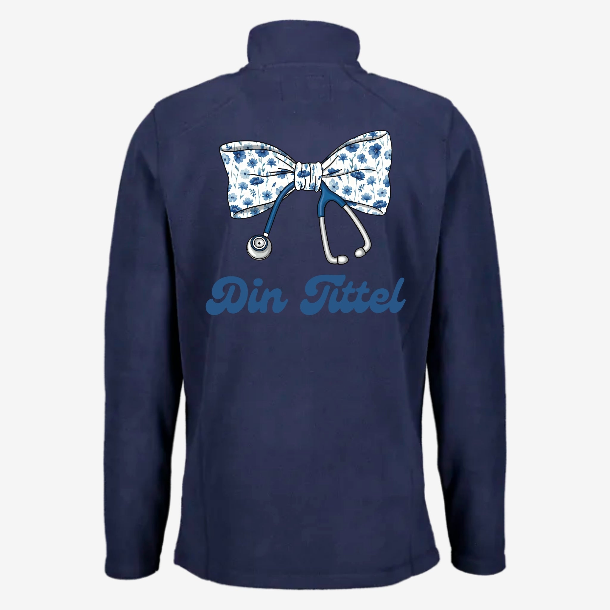 Blue Bow - Fleecejakke