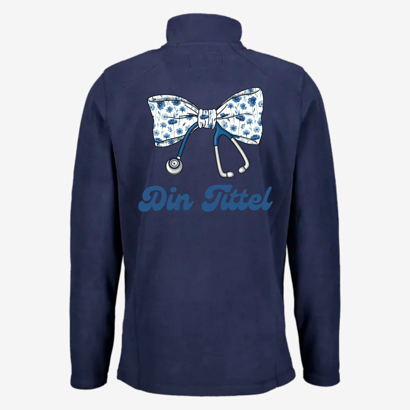 Blue Bow - Fleecejakke