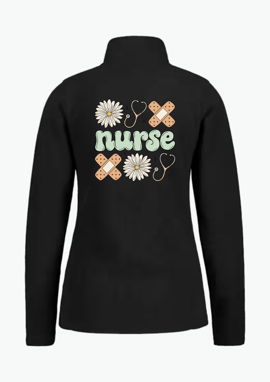 🌼 “Retro Nurse” – Bandage & Daisy Edition