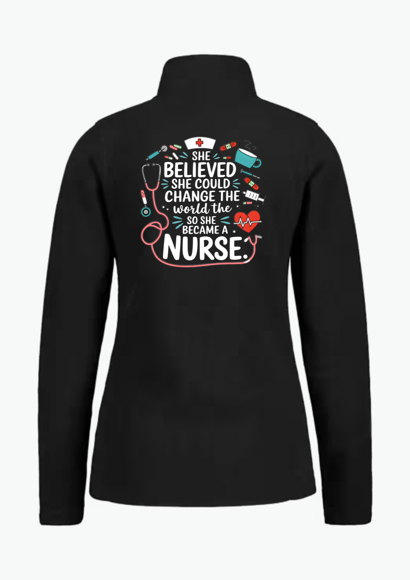 💙 "She Believed She Could" – Fleece