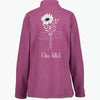 Simple Flower - Fleecejakke med personlig trykk