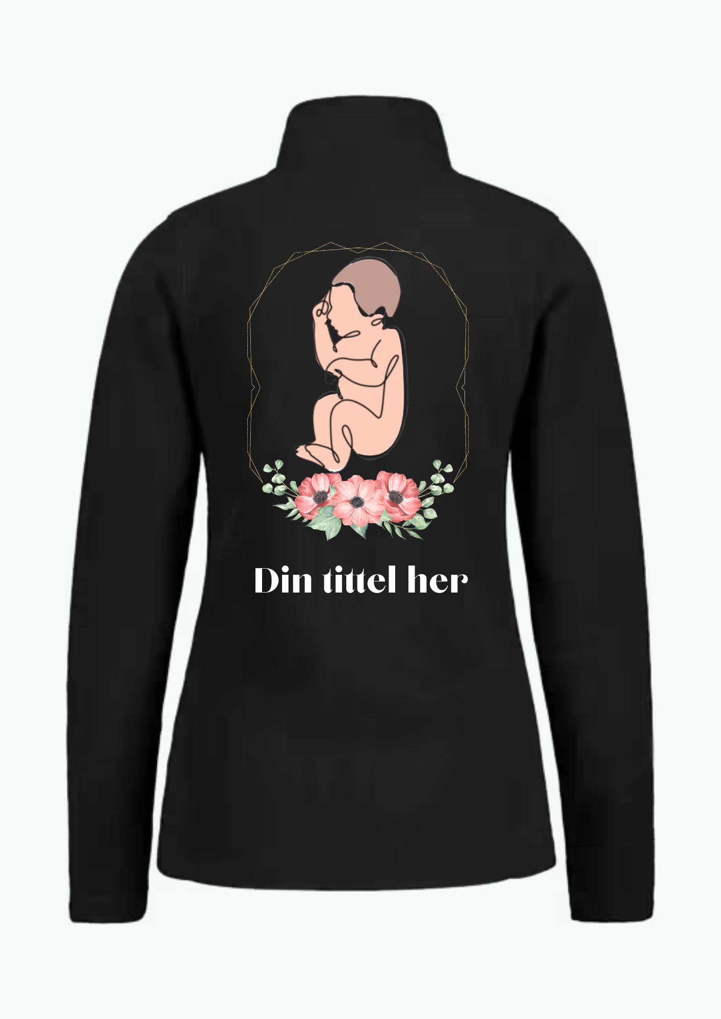 👶 “Baby Bloom” Fleecejakke