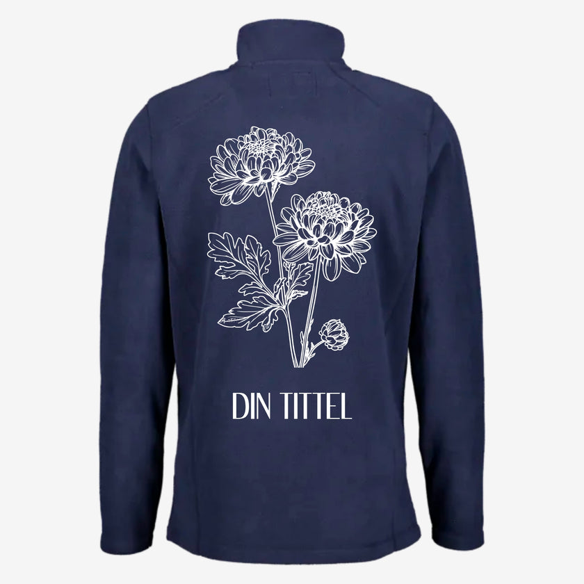 Dahlia - Fleecejakke med personlig trykk