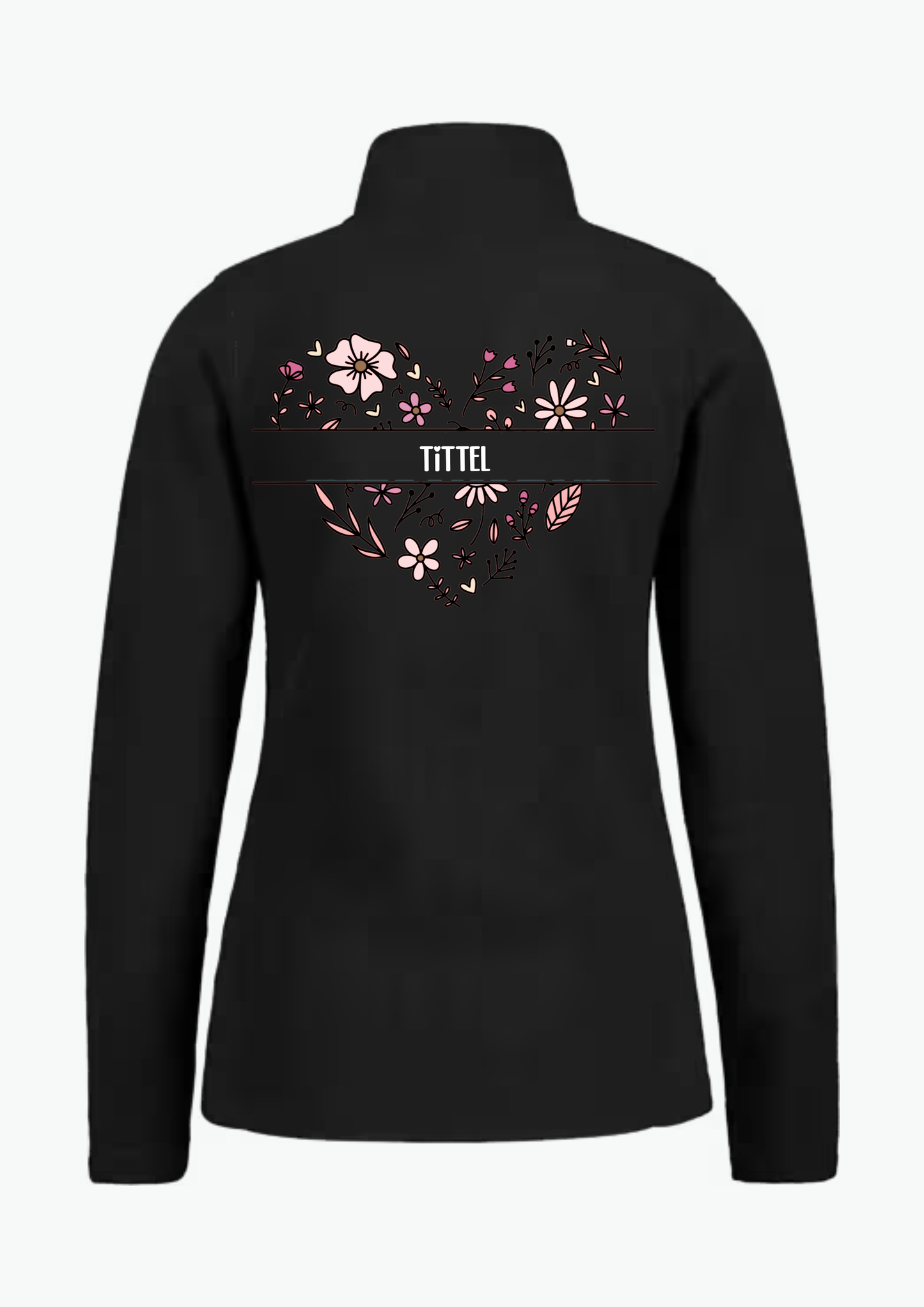 🌸Split heart - fleecejakke