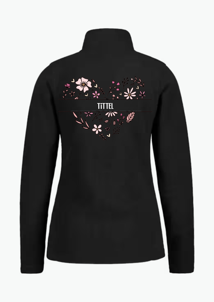 🌸Split heart - fleecejakke