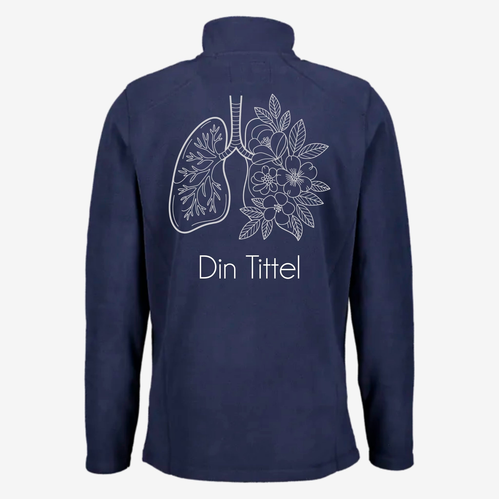 Breathe – Fleecejakke med personlig design