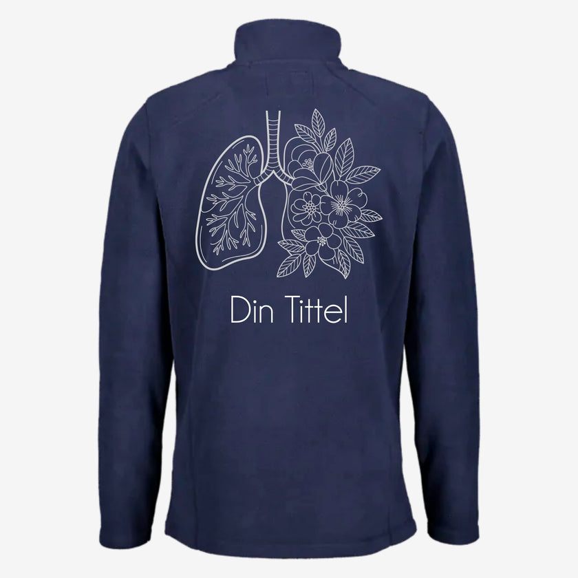 Breathe – Fleecejakke med personlig design