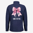 Pink Bow - Fleecejakke med personlig trykk