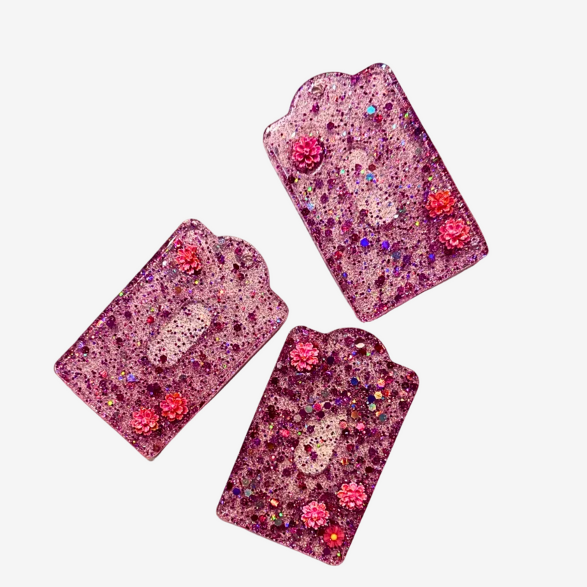 Pink Sparkle - ID-Kortholder