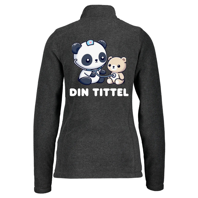 Sweet Panda - Fleecejakke med personlig design
