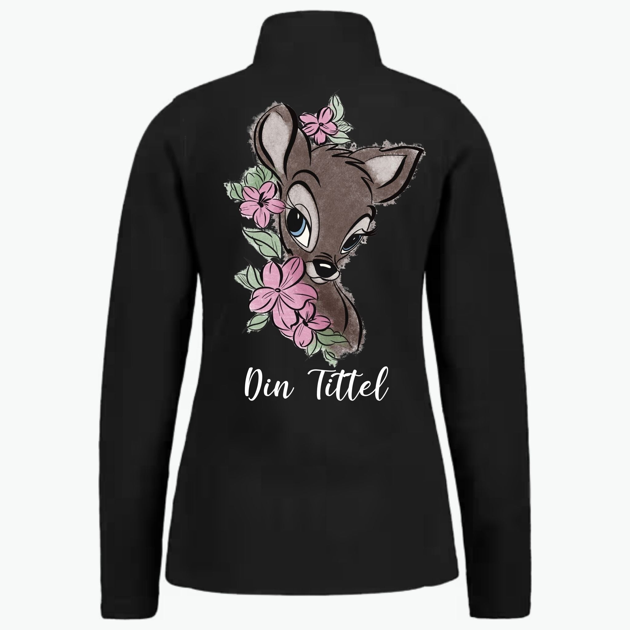 Bambi - Fleeecejakke med personlig trykk