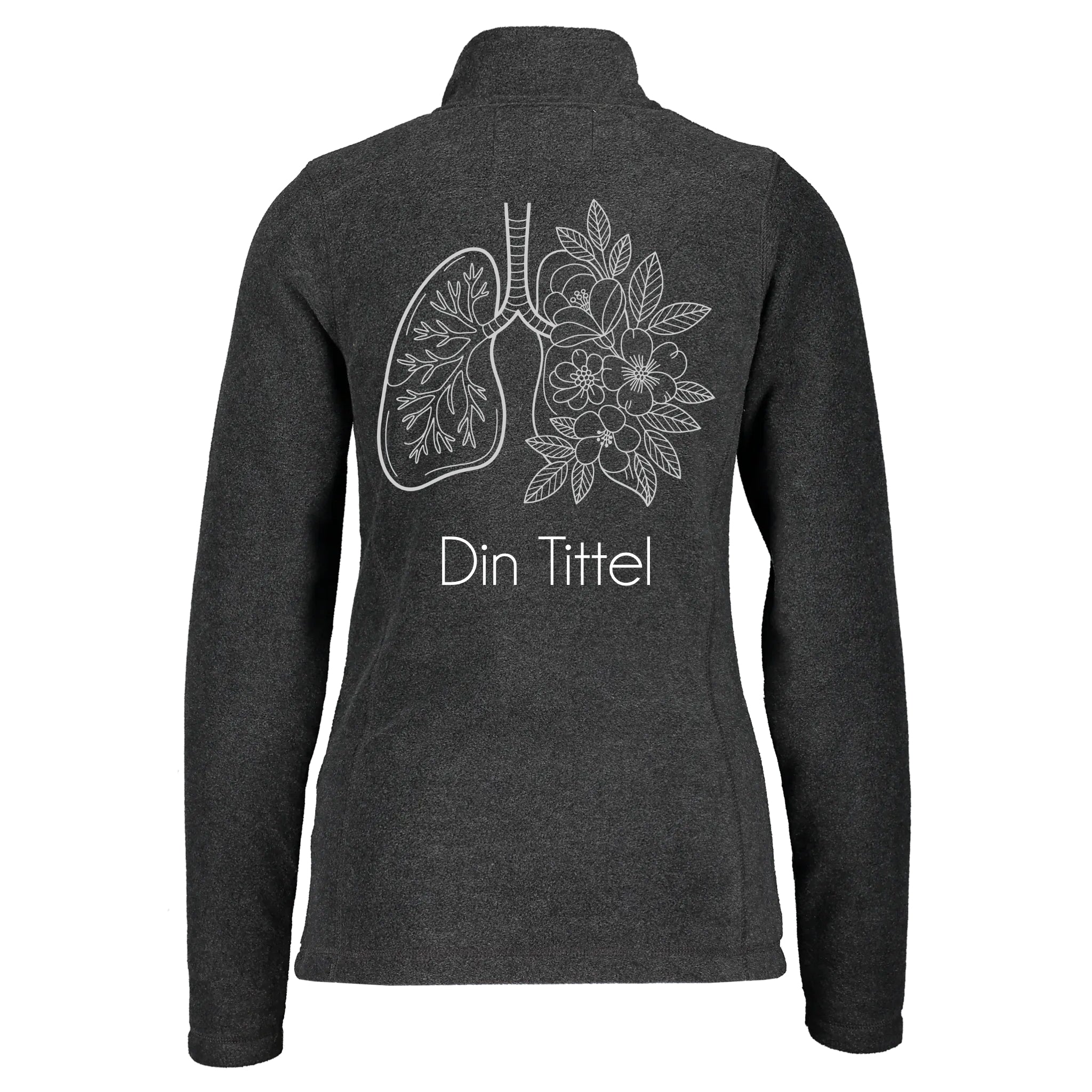 Breathe – Fleecejakke med personlig design