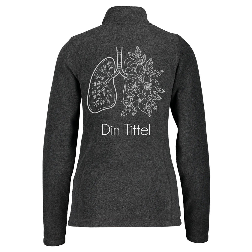Breathe – Fleecejakke med personlig design
