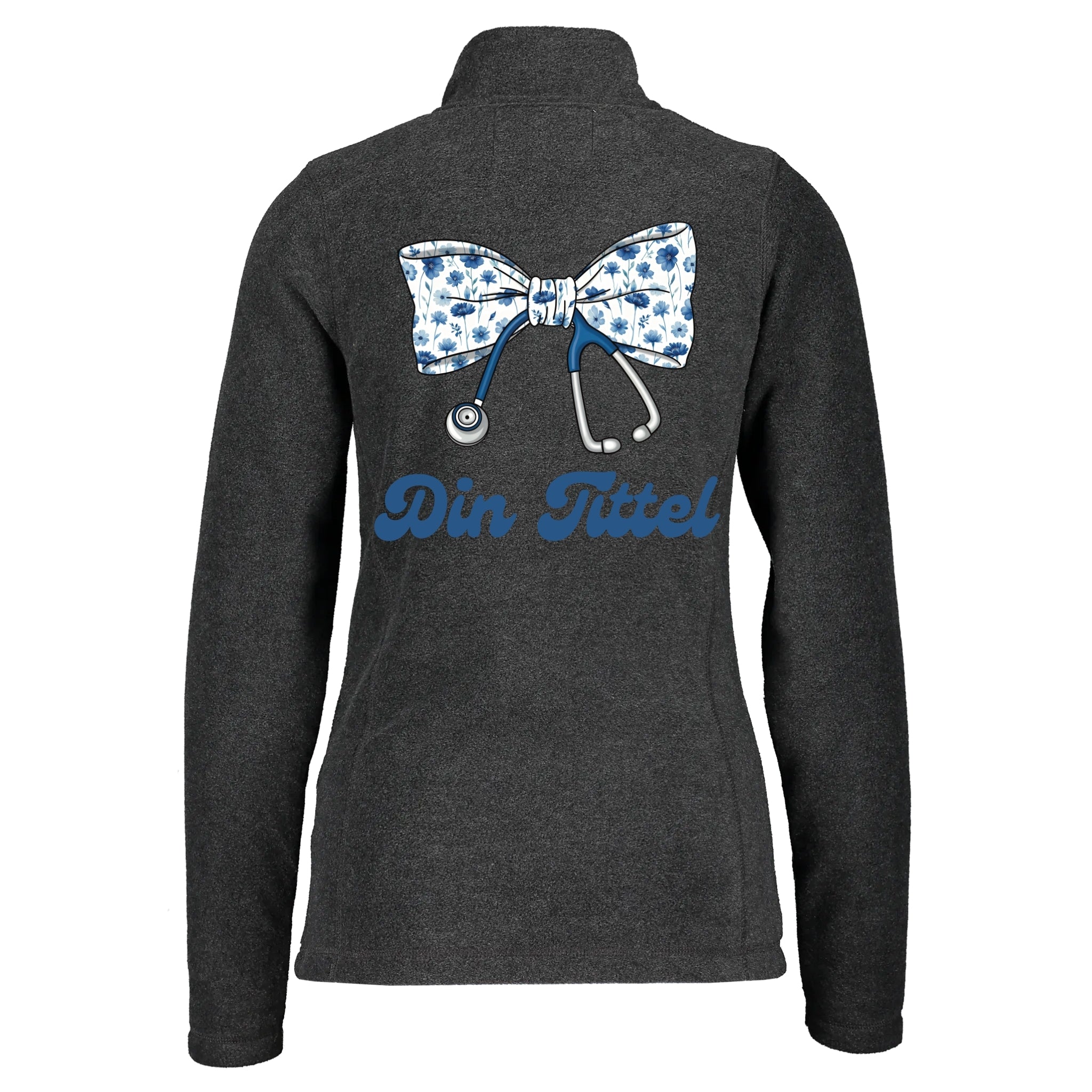 Blue Bow - Fleecejakke