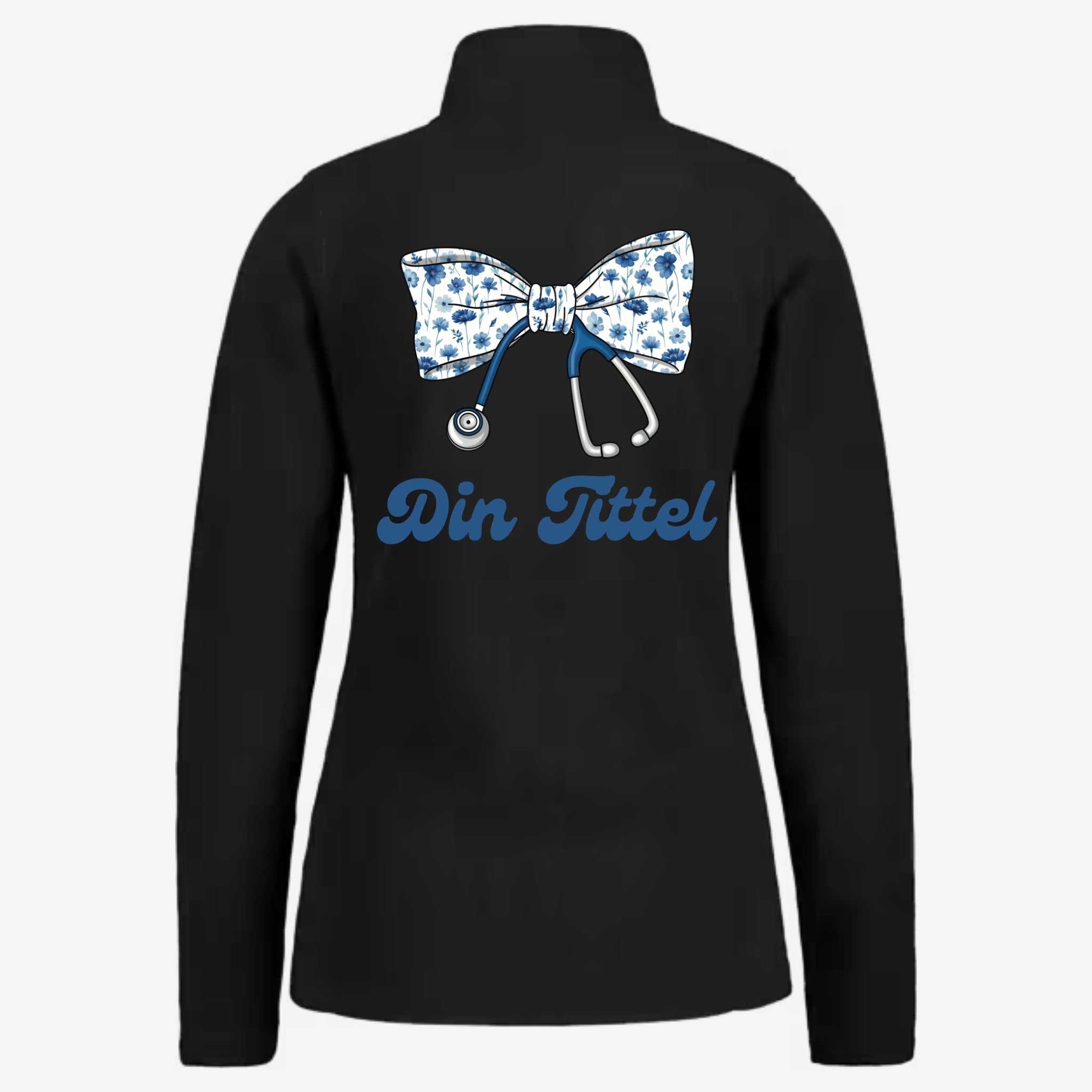 Blue Bow - Fleecejakke