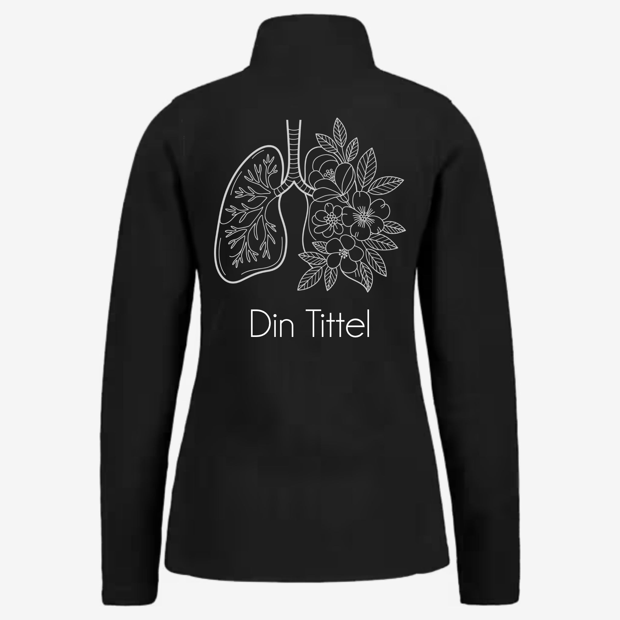 Breathe – Fleecejakke med personlig design