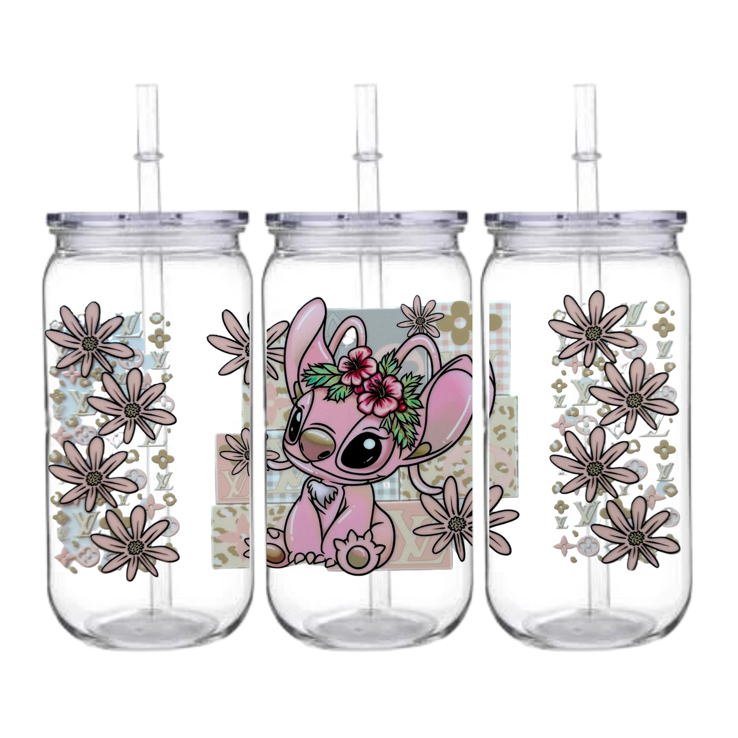 Angel - Snowglobe tumbler