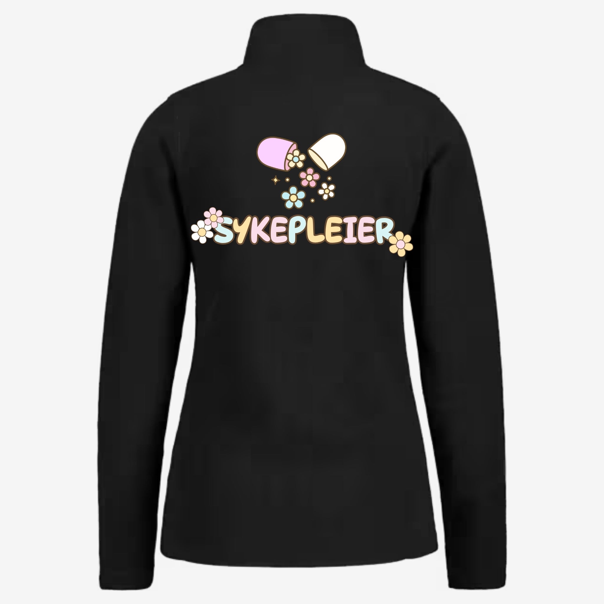 Cartoonie - Fleecejakke med personlig trykk