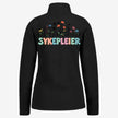 Blomsterpleier - Fleecejakke med personlig trykk