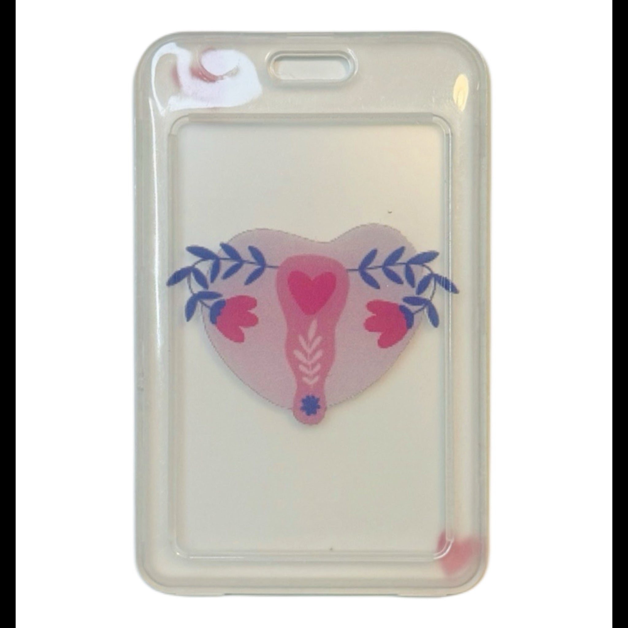 Floral Uterus – ID-kortholder