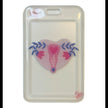 Floral Uterus – ID-kortholder