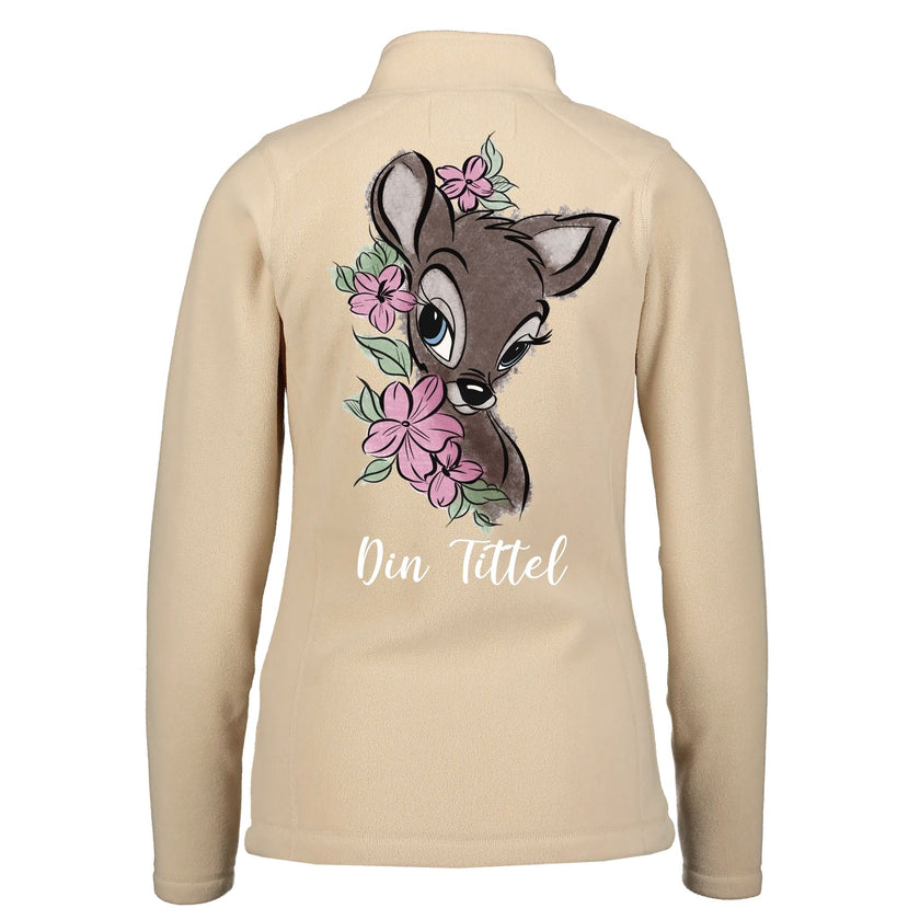 Bambi - Fleeecejakke med personlig trykk