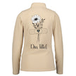 Simple Flower - Fleecejakke med personlig trykk