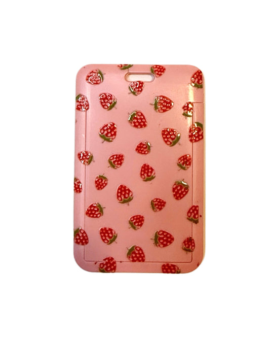 🍓 Strawberry Vibes – ID-Kortholder