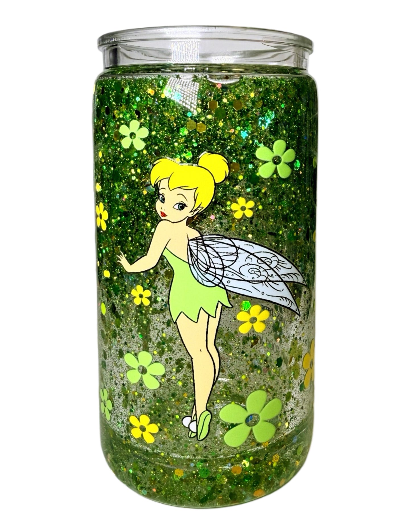 💚 Tink Glow – Snowglobe Tumbler