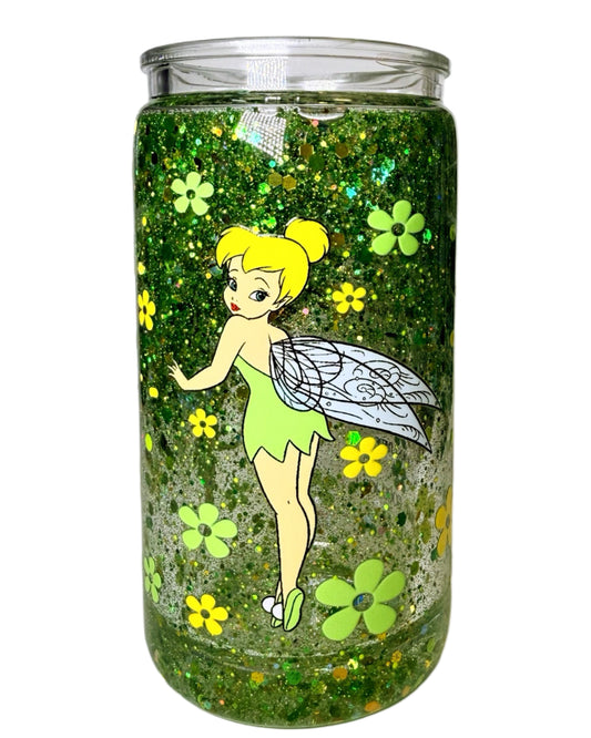 💚 Tink Glow – Snowglobe Tumbler