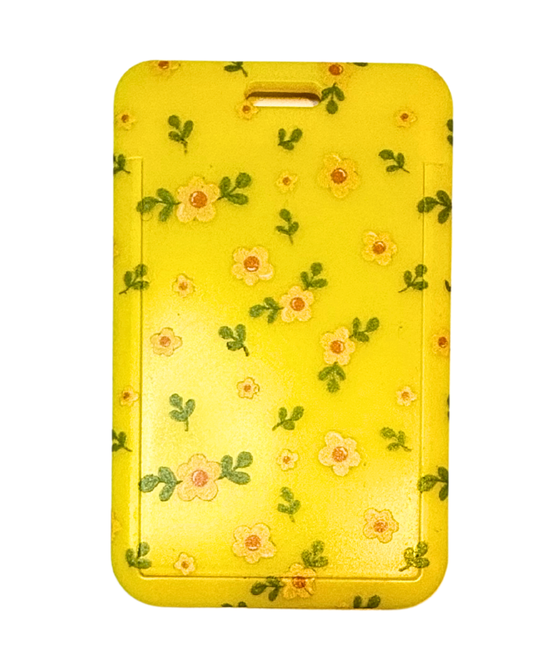 Yellow Flower - ID-kortholder