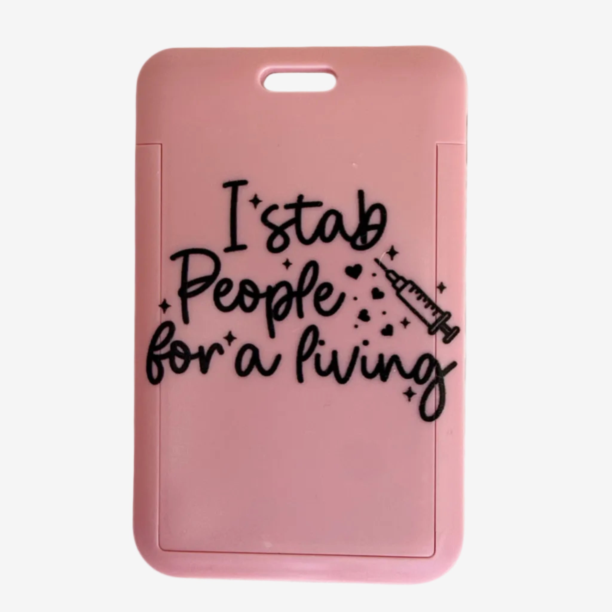 I stab people - ID-kortholder