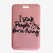 I stab people - ID-kortholder
