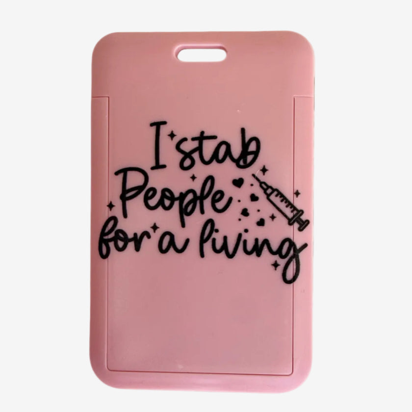 I stab people - ID-kortholder