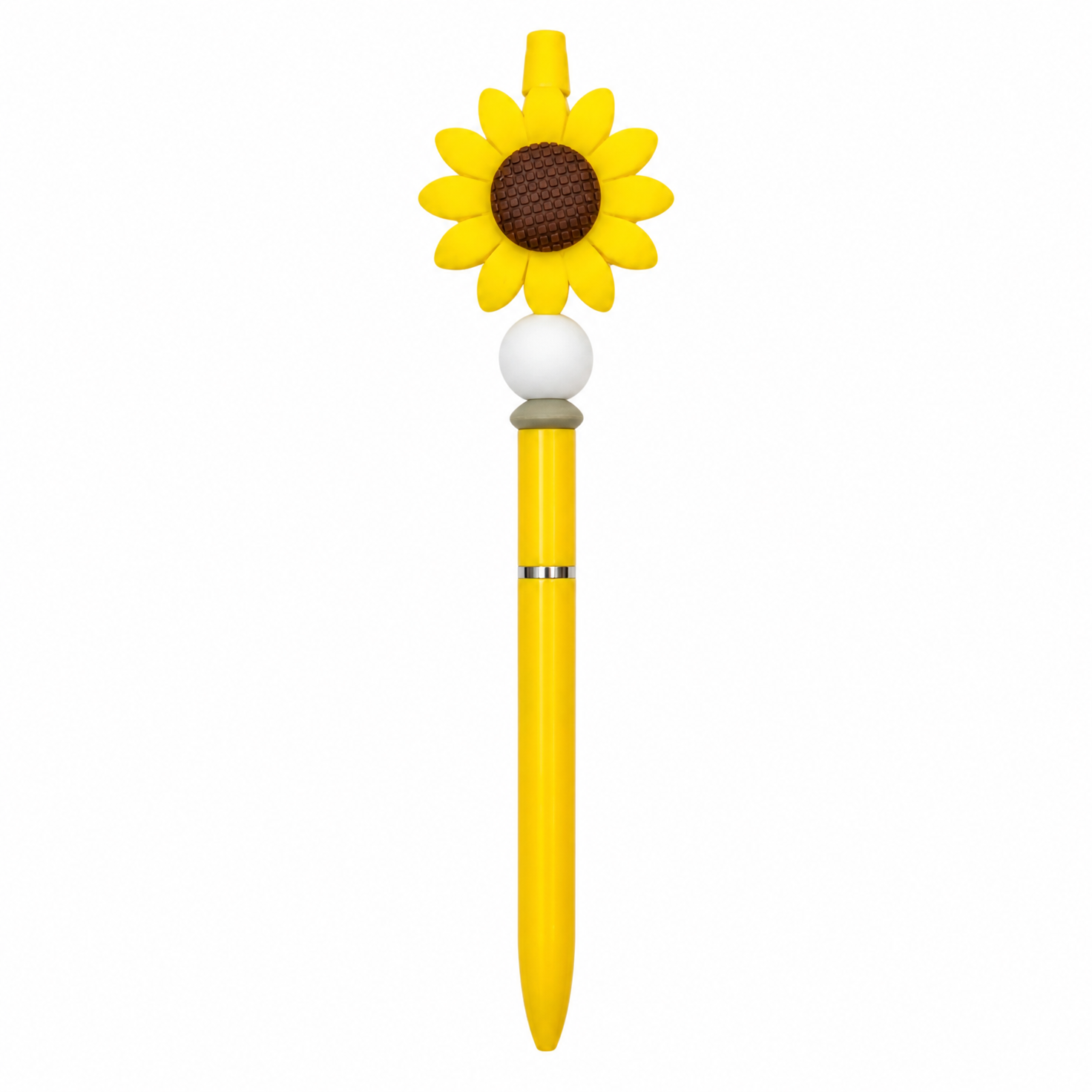 Sunflower - Håndperlet penn