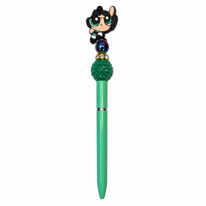PowerPuff - Håndperlet penn