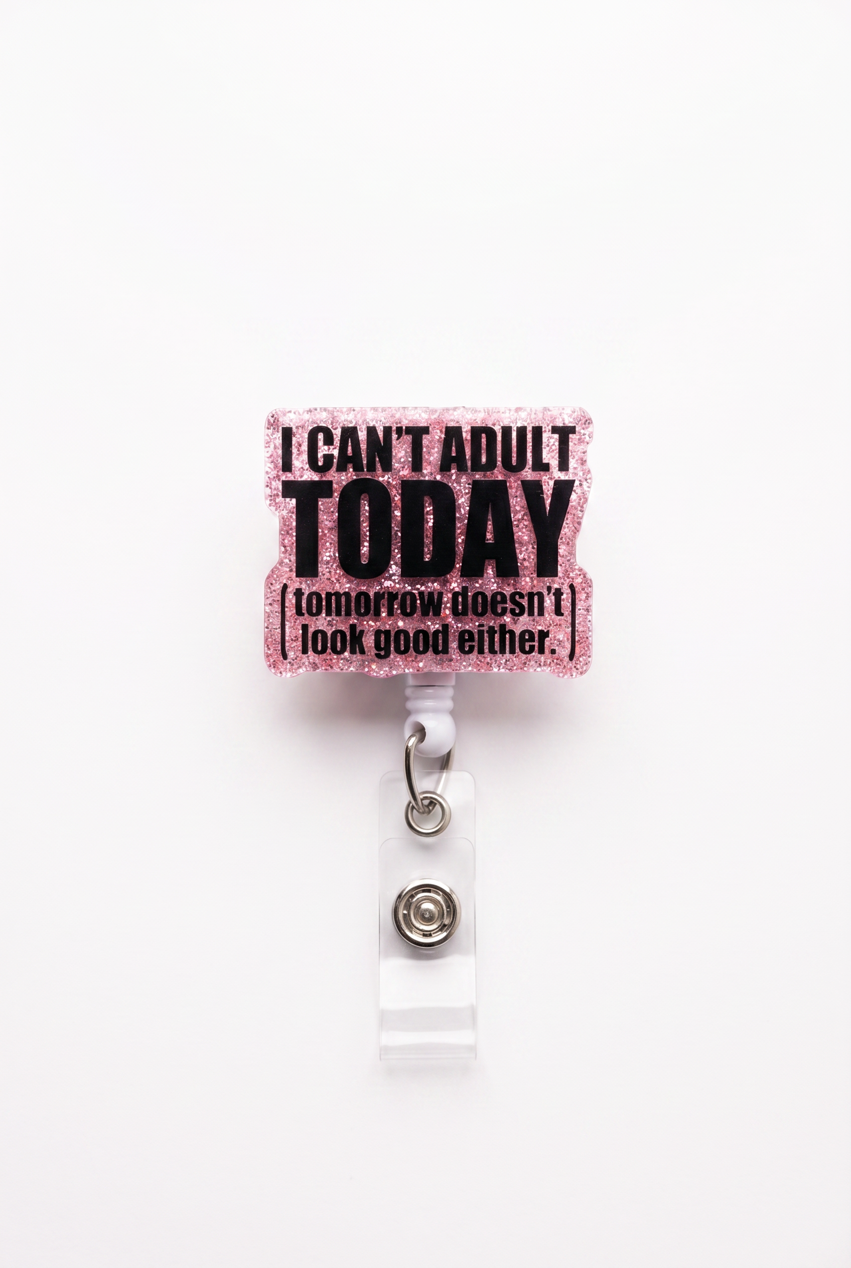 I Cant Adult Today - ID holder
