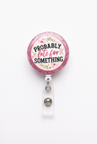 Late for something - ID holder