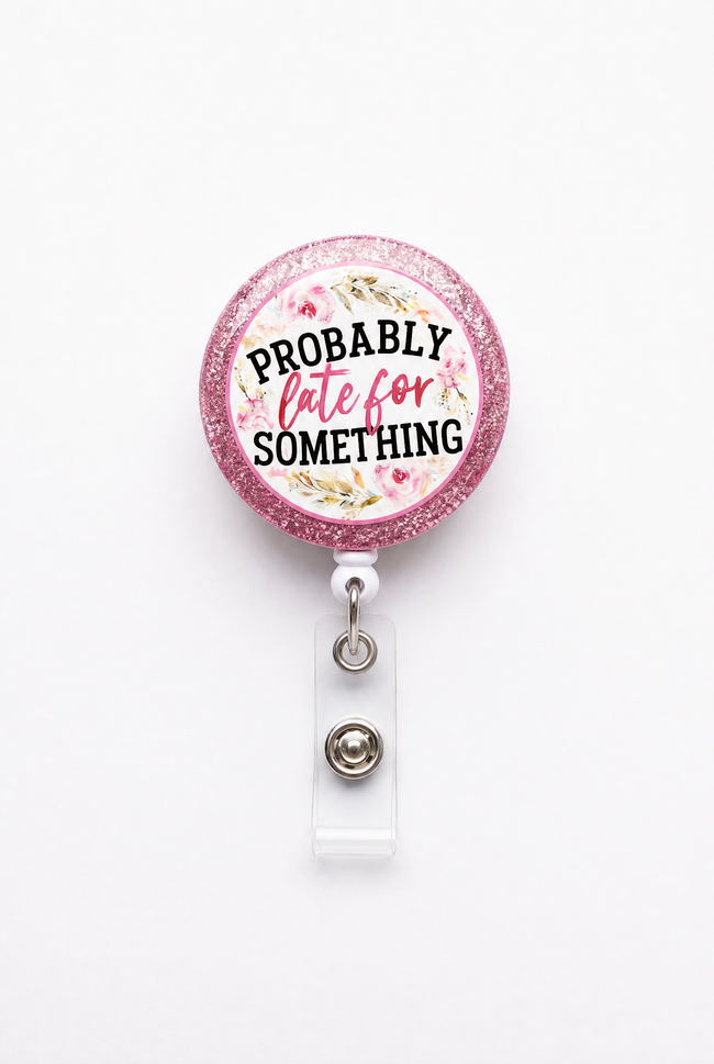 Late for something - ID holder