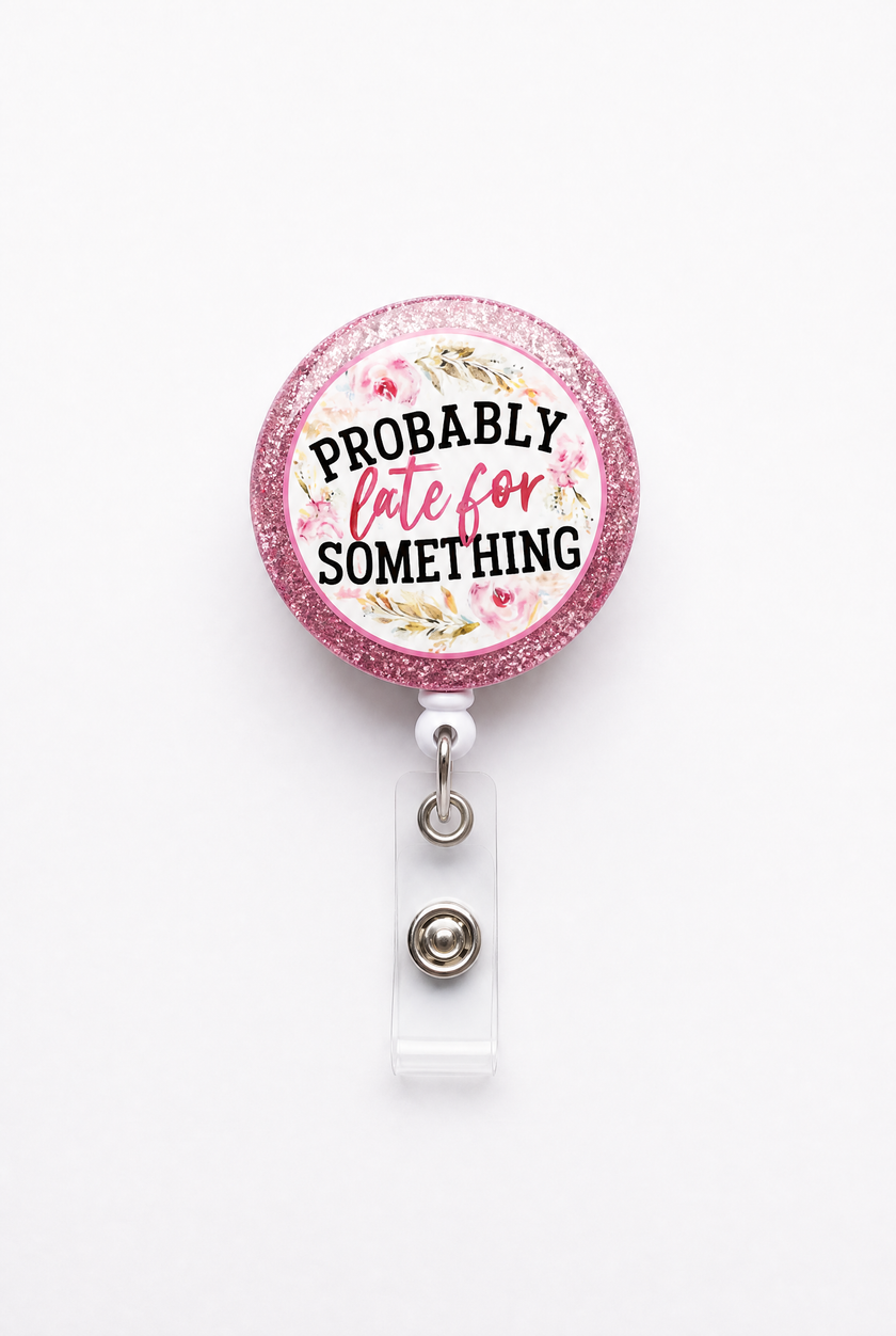 Late for something - ID holder