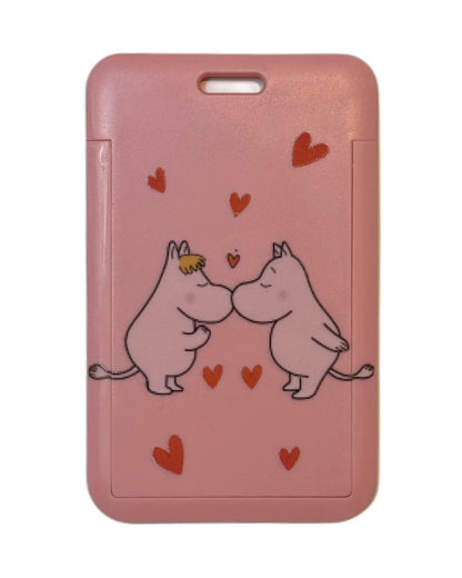 LoveMoomin – ID-kortholder med hjerter