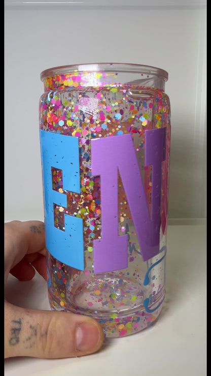 💖 Heart - Snowglobe Tumbler